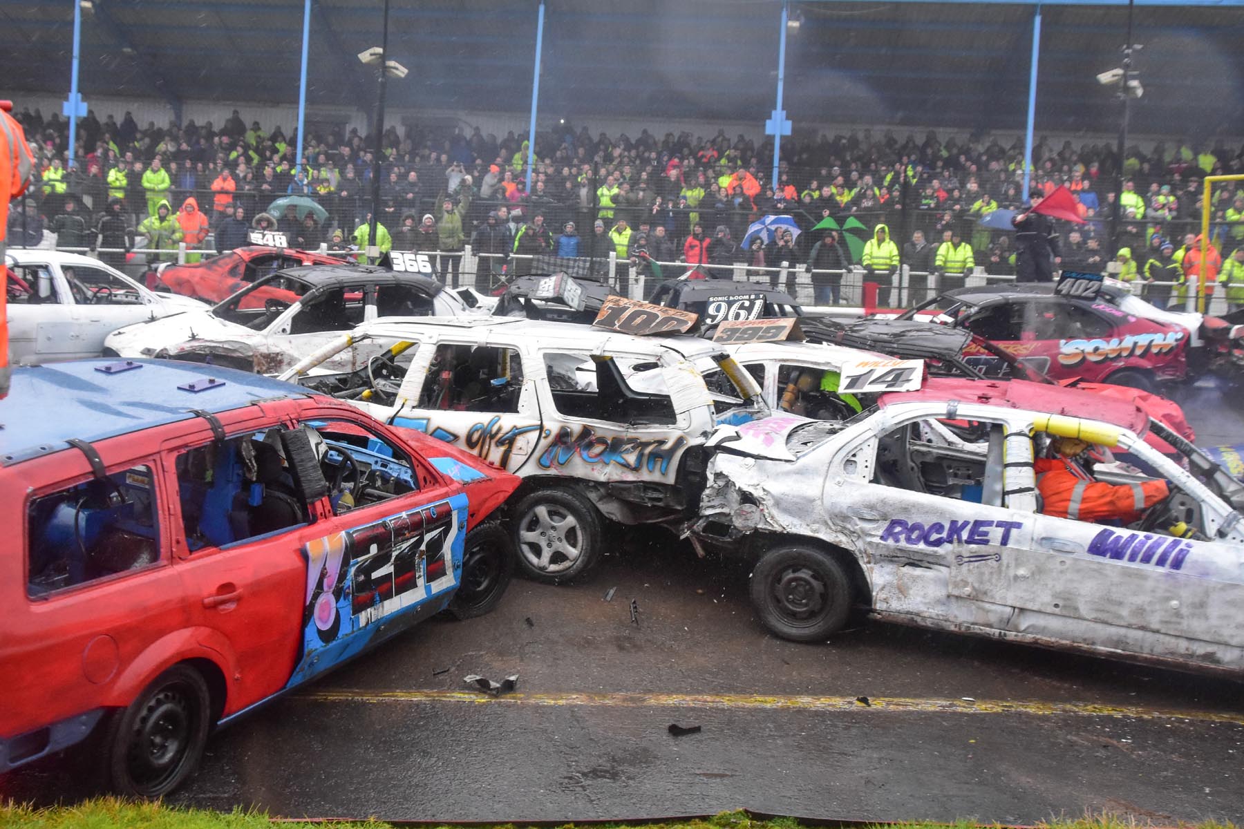 Incarace Motorsport Live, promoting Stock car, Banger and Hot Rod